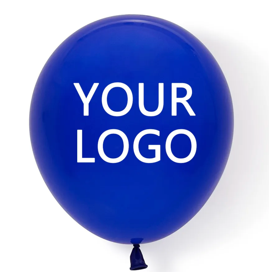 1000 Ballons mit eigenem Logo bedruckt | Top Qualität, natürliches Latex | Werbegeschenke mit Logo